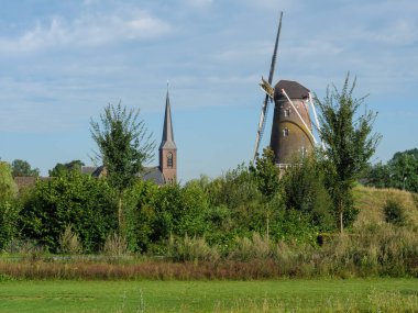 Hollanda 'daki Bredevoort şehri.