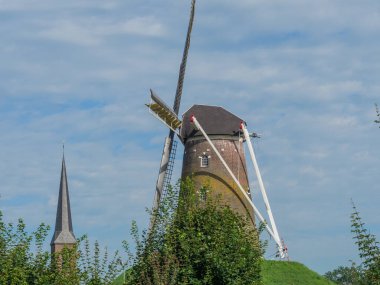 Hollanda 'daki Bredevoort şehri.