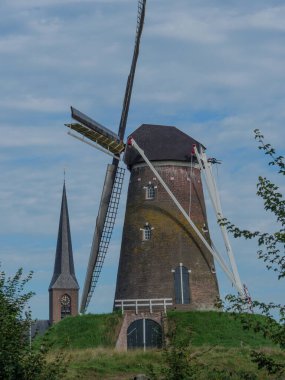 Hollanda 'daki Bredevoort şehri.