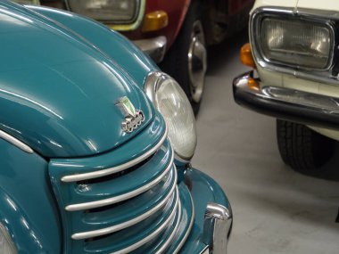 Alman muensterland 'inde eski arabalar