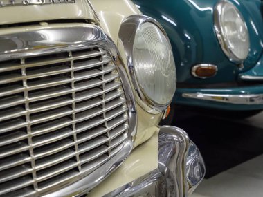 Alman muensterland 'inde eski arabalar