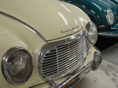 Alman muensterland 'inde eski arabalar