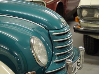 Alman muensterland 'inde eski arabalar