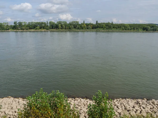 Stad Bonn Aan Rivier Rijn Duitsland — Stockfoto