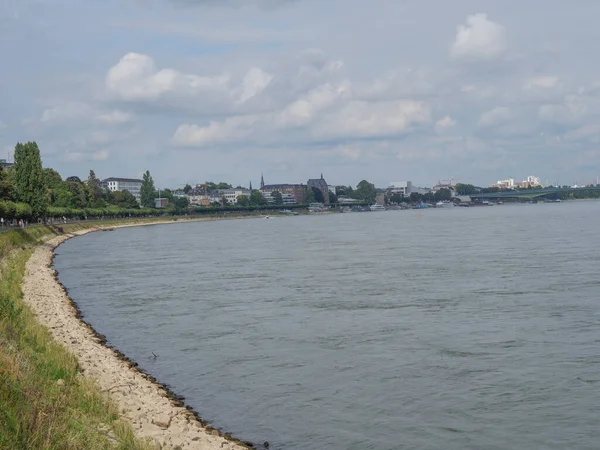 Miasto Bonn Nad Rzeką Rhine Niemczech — Zdjęcie stockowe