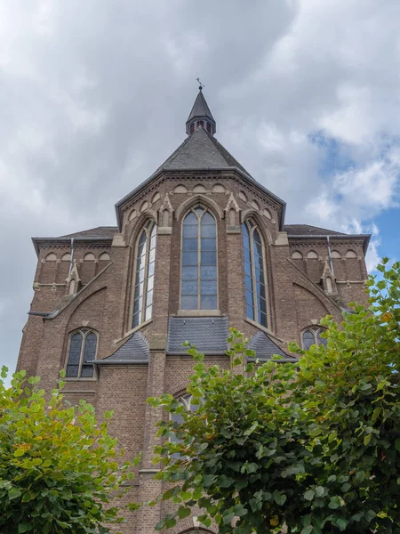 Miasto Bonn Nad Rzeką Rhine Niemczech — Zdjęcie stockowe