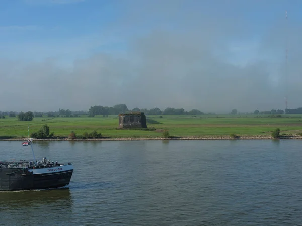 Frühen Morgen Rhein Deutschland — Stockfoto