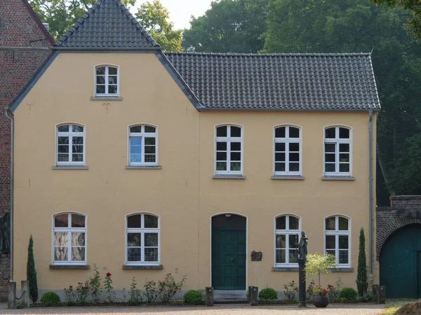 Het Dorp Marienthal Aan Rivier Issel Duitsland — Stockfoto