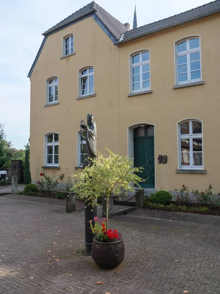 Het Dorp Marienthal Aan Rivier Issel Duitsland — Stockfoto