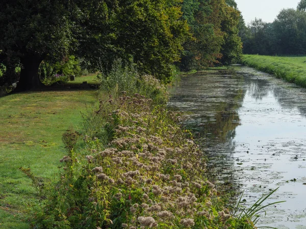 Village Marienthal River Issel Germany — Stock Photo, Image