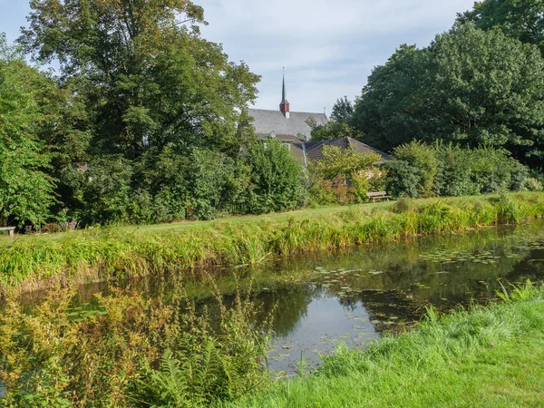 Village Marienthal River Issel Germany — Stock Photo, Image