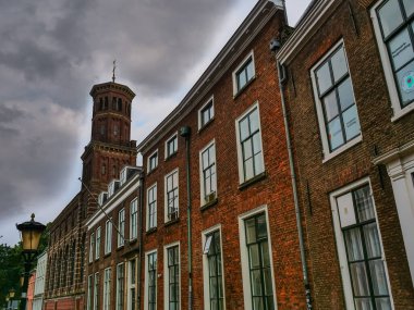 Hollanda 'nın Utrecht şehrinde yaz sonu