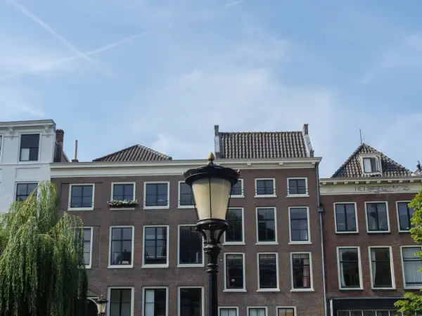 Sensommaren Tid Staden Utrecht Underlandet — Stockfoto
