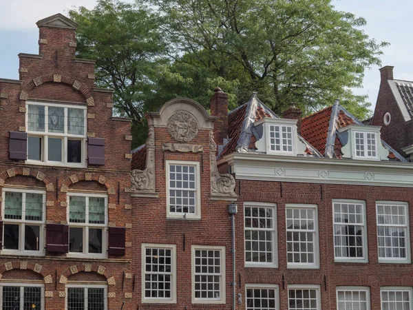 Spätsommerzeit Der Stadt Utrecht Den Niederlanden — Stockfoto