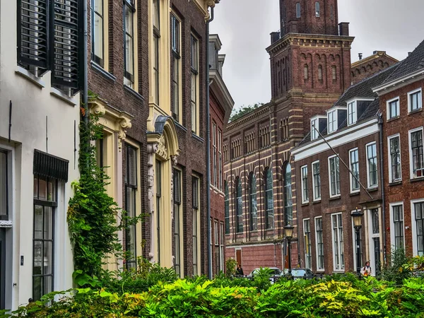Sensommaren Tid Staden Utrecht Underlandet — Stockfoto