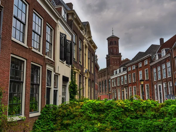 Tarde Verão Cidade Utrecht Nas Terras Baixas — Fotografia de Stock