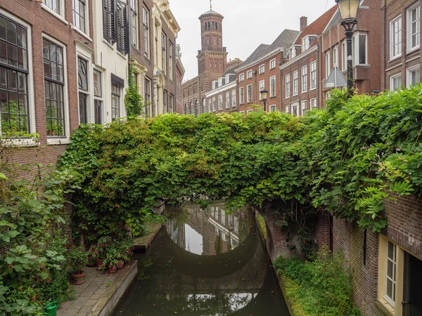 Late Summer Time City Utrecht Netherlands — Stock Photo, Image