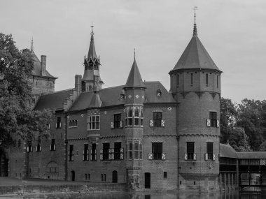 Hollanda 'daki Utrecht yakınlarındaki Haar Kalesi.