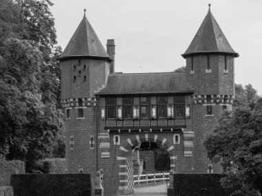 Hollanda 'daki Utrecht yakınlarındaki Haar Kalesi.