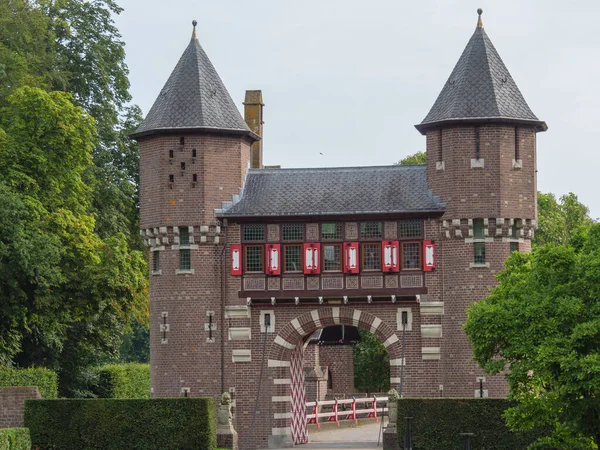 Κάστρο Της Χάαρ Κοντά Στην Ουτρέχτη Στην Ολλανδία — Φωτογραφία Αρχείου
