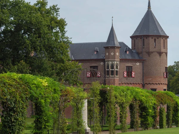 Castillo Haar Cerca Utrecht Los Países Bajos —  Fotos de Stock