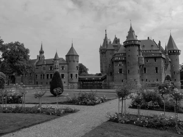 Das Schloss Haar Bei Utrecht Den Niederlanden — Stockfoto