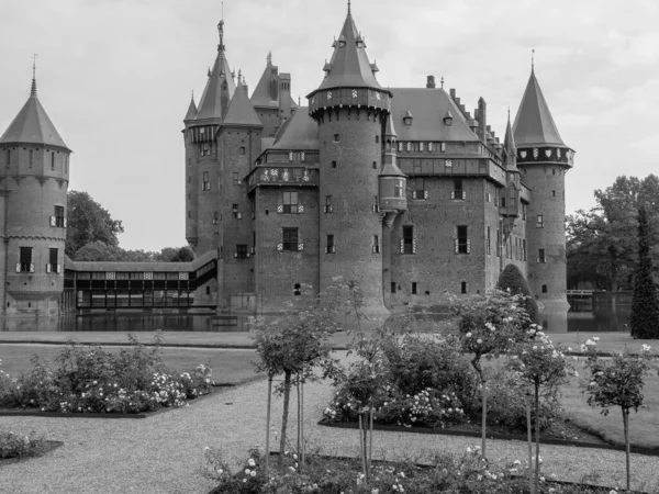 Castillo Haar Cerca Utrecht Los Países Bajos — Foto de Stock