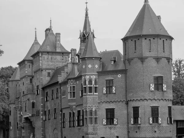 Das Schloss Haar Bei Utrecht Den Niederlanden — Stockfoto