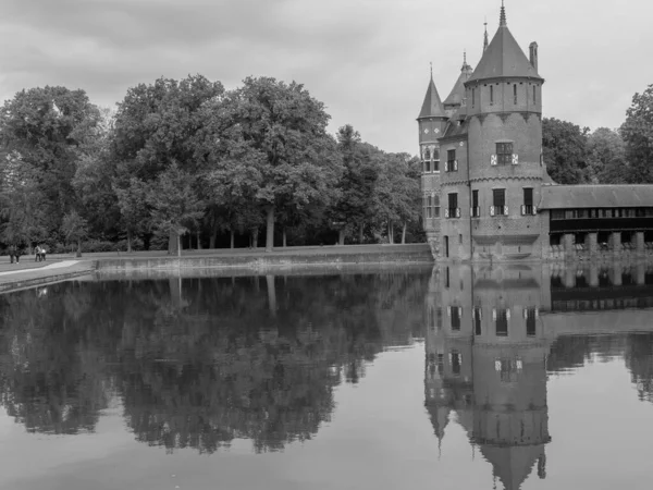 Castelo Haar Perto Utrecht Nos Países Baixos — Fotografia de Stock