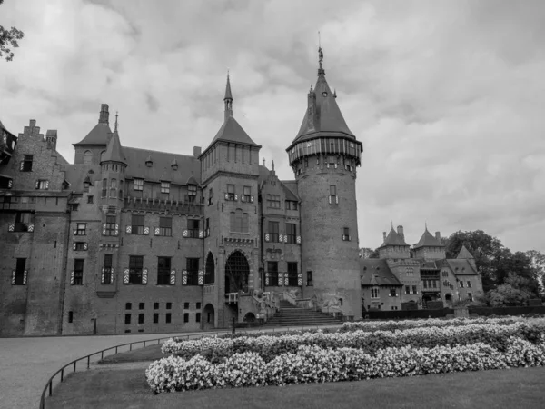 Castelo Haar Perto Utrecht Nos Países Baixos — Fotografia de Stock