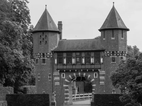 Castelo Haar Perto Utrecht Nos Países Baixos — Fotografia de Stock