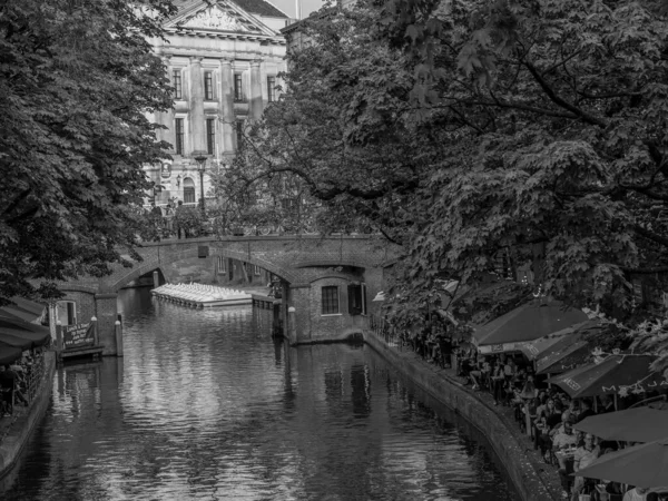 Cidade Utrecht Nas Terras Baixas — Fotografia de Stock