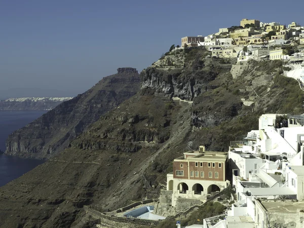 Santorin Ordförande — Stockfoto