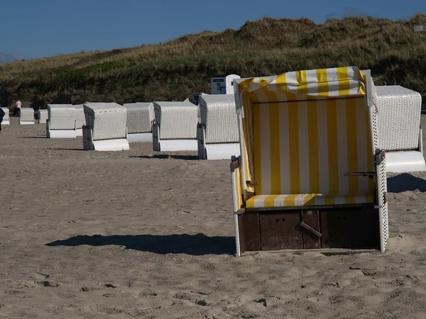 Kleine Insel in der deutschen Nordsee — Stockfoto