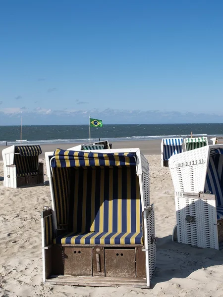 Small island in the german north sea — Stock Photo, Image