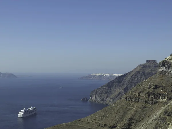 Santorini Adası. — Stok fotoğraf