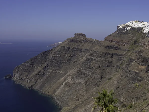 Santorini Adası. — Stok fotoğraf