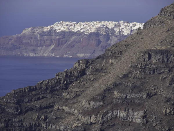 Santorini Adası. — Stok fotoğraf