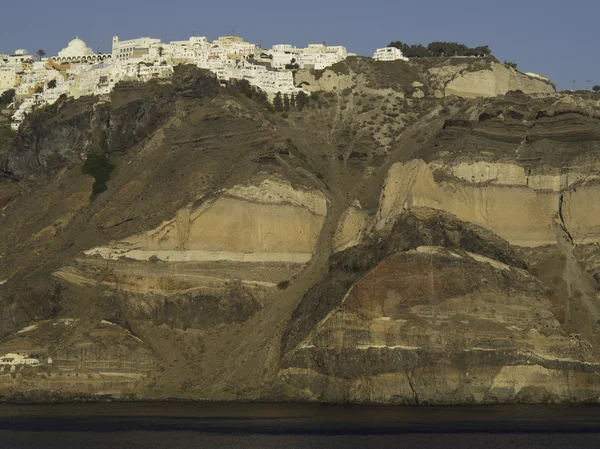 Die insel santorini — Stockfoto