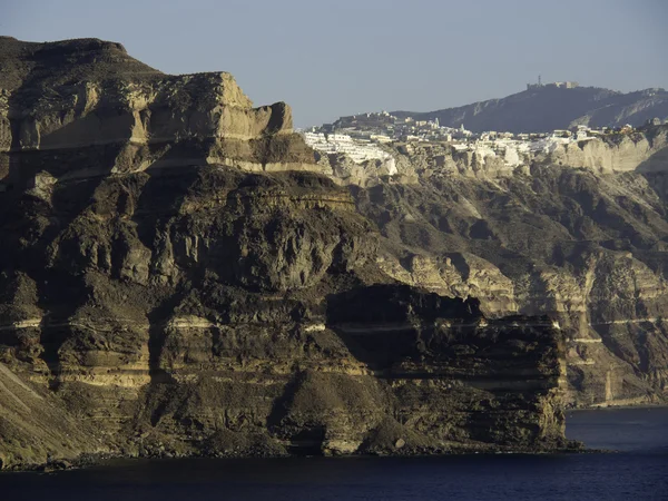 Santorini Adası. — Stok fotoğraf