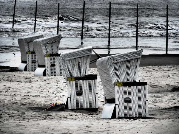 Strand von wangerooge — Stockfoto