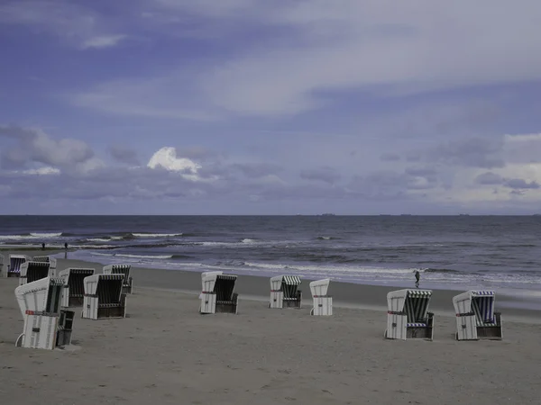 Praia de Wangerooge — Fotografia de Stock