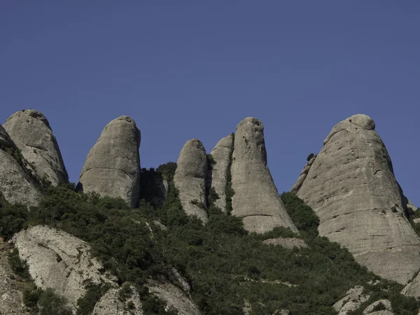 Montserrat w Hiszpanii — Zdjęcie stockowe