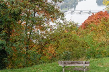 Belçika 'daki Wallonia' da sonbahar zamanı