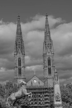 Almanya 'daki Wiesbaden şehri.