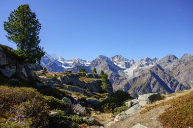 İsviçre Alpleri Sonbaharda