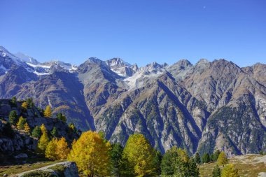 İsviçre Alpleri Sonbaharda