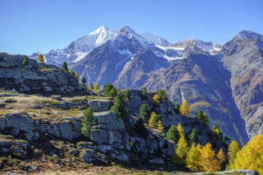 İsviçre Alpleri Sonbaharda