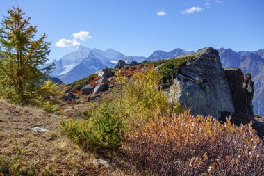 İsviçre Alpleri Sonbaharda