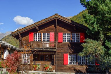 İsviçre Alpleri Sonbaharda